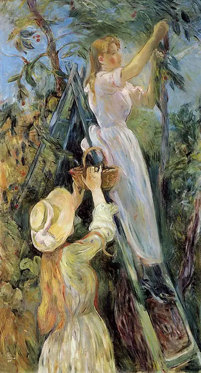 The Cherry Picker Berthe Morisot